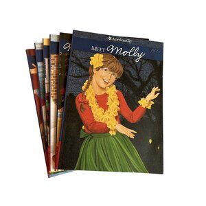 American Girl Molly 1854 Pioneer America Collection Box Set #1-6 Paperback Books